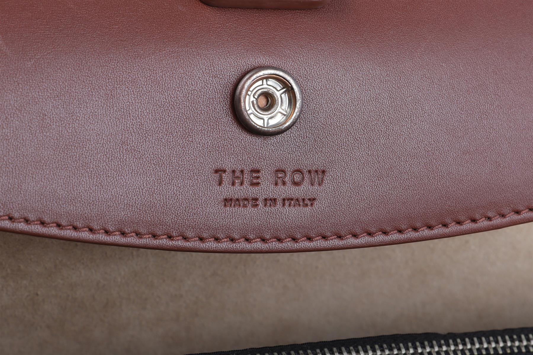 THE ROW BROWN MARKET LEATHER TOTE BAG - Image 9