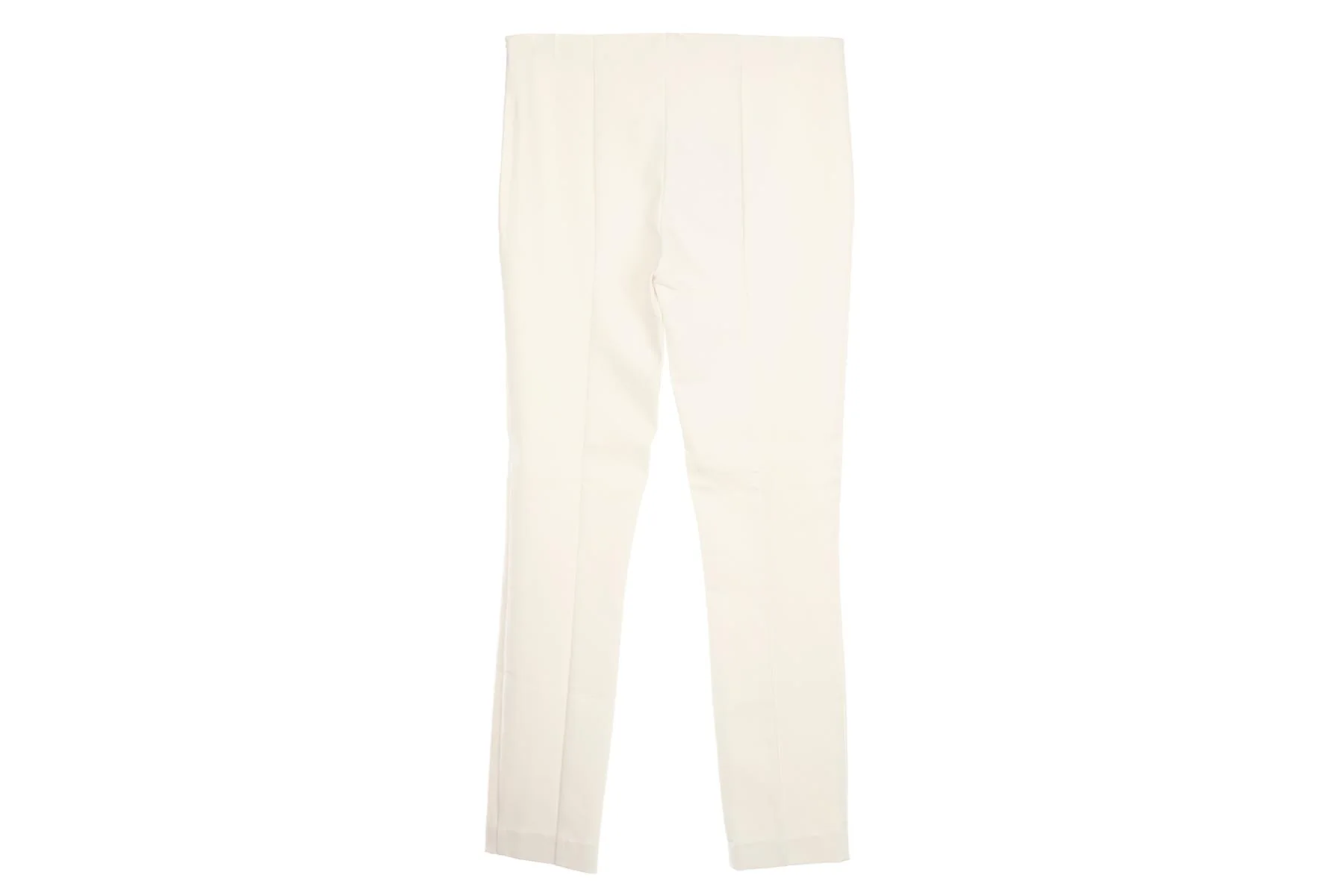 THE ROW IVORY COTTON SKINNY PANTS US 2 UK 6 - Image 4