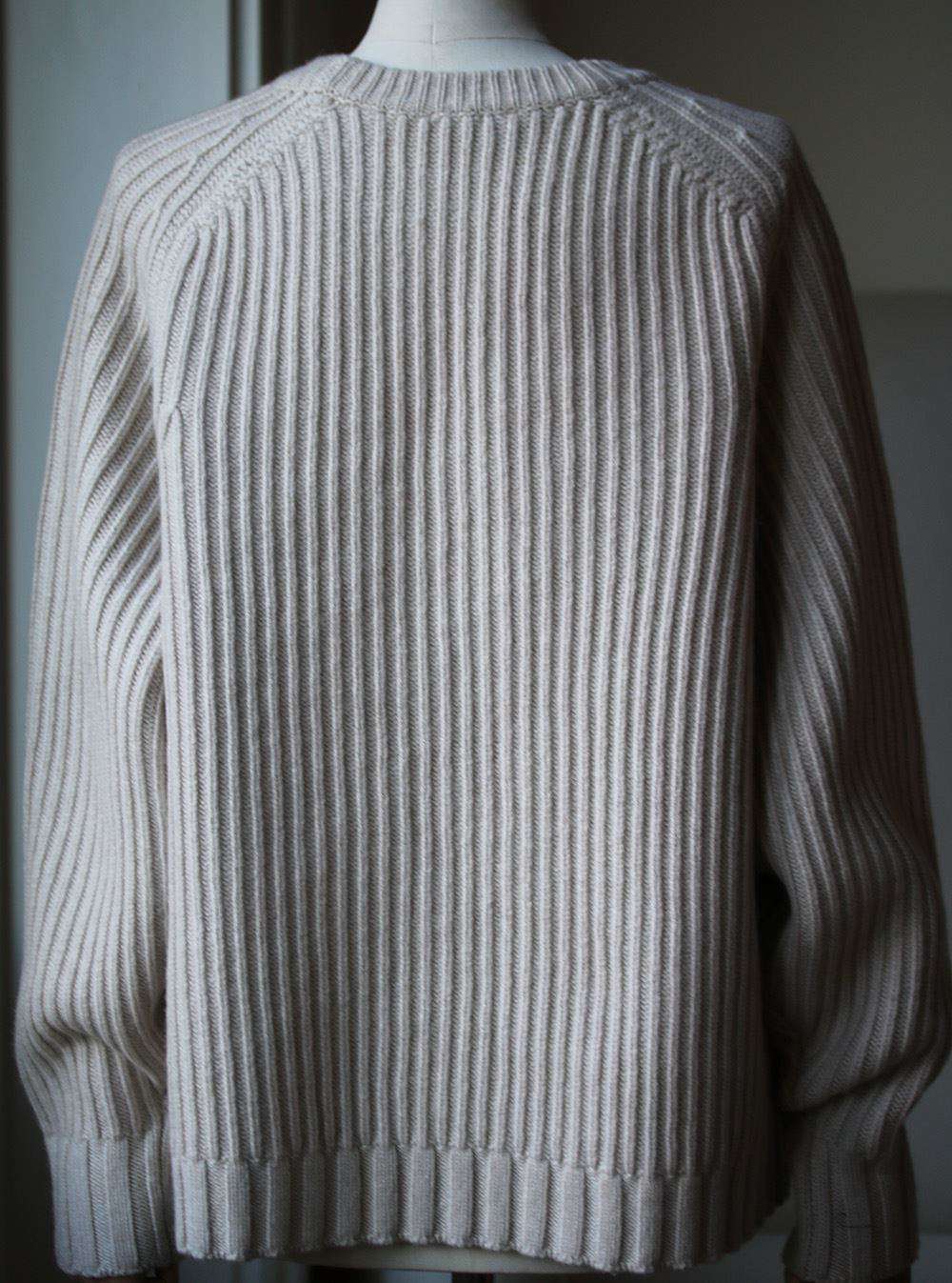 THE ROW KEYES RIBBED WOOL AND CASHMERE BLEND SWEATER SMALL - Image 5