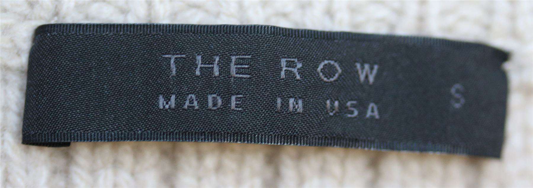 THE ROW KEYES RIBBED WOOL AND CASHMERE BLEND SWEATER SMALL - Image 6