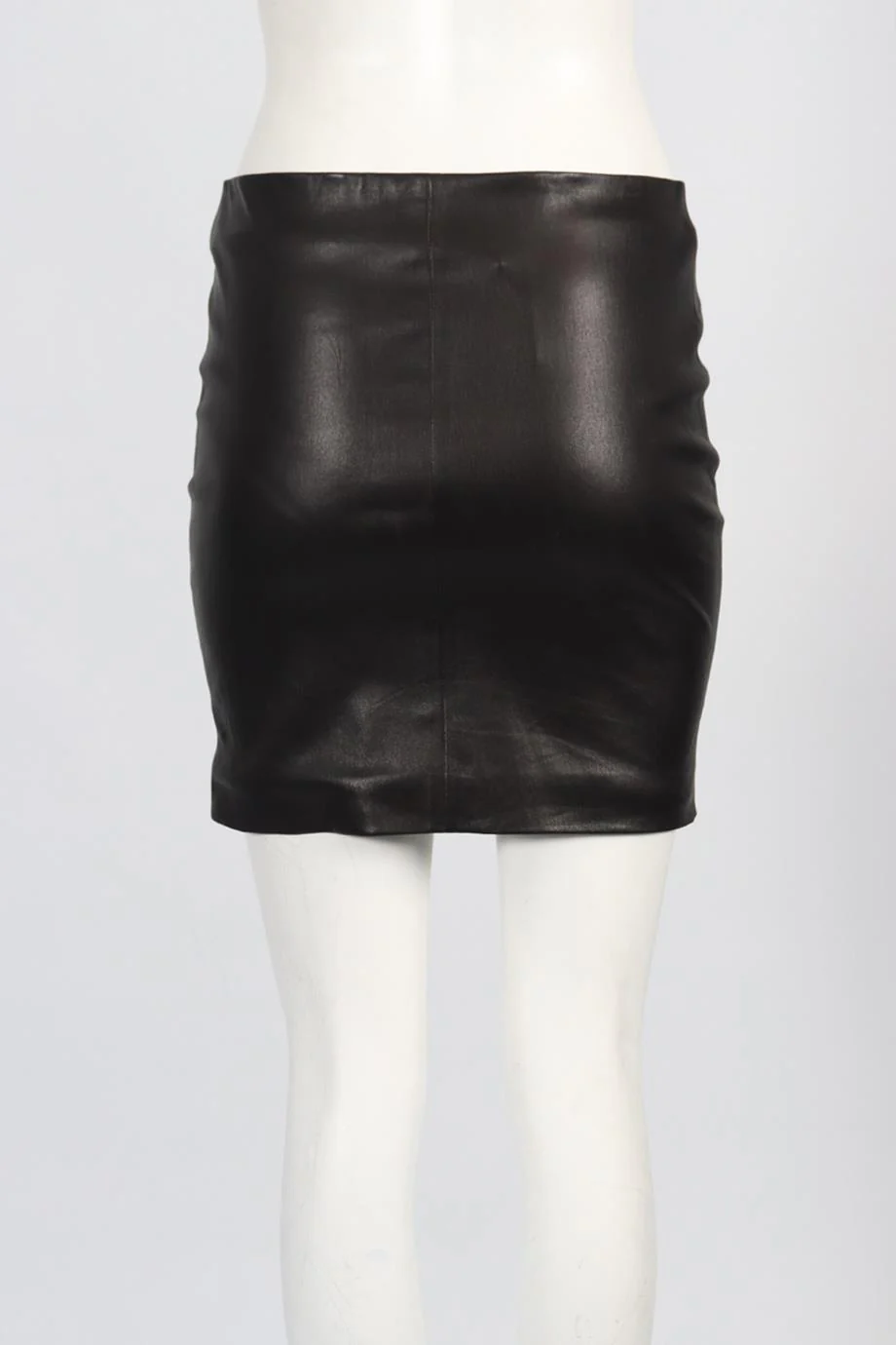 THE ROW LEATHER MINI SKIRT US 4 UK 8 - Image 4