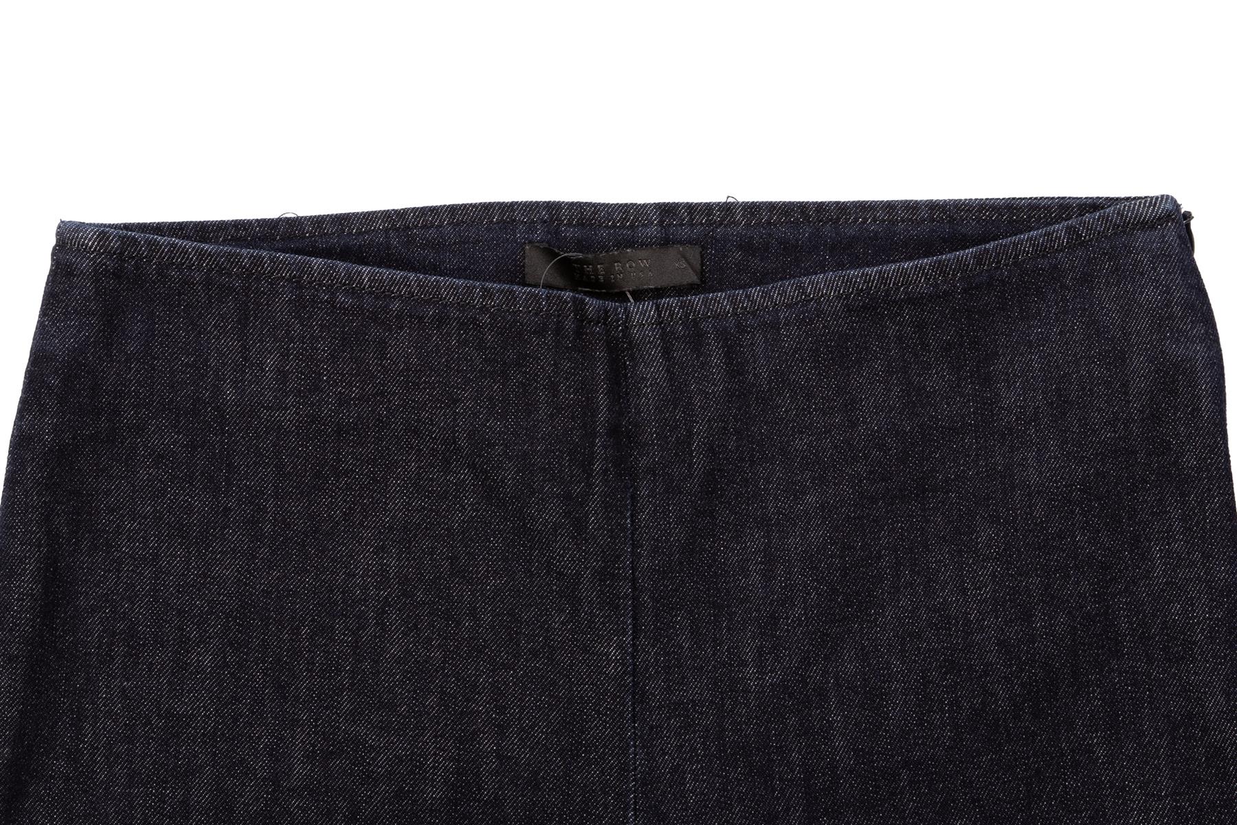 THE ROW NAVY DENIM SKINNY PANTS XSMALL - Image 3