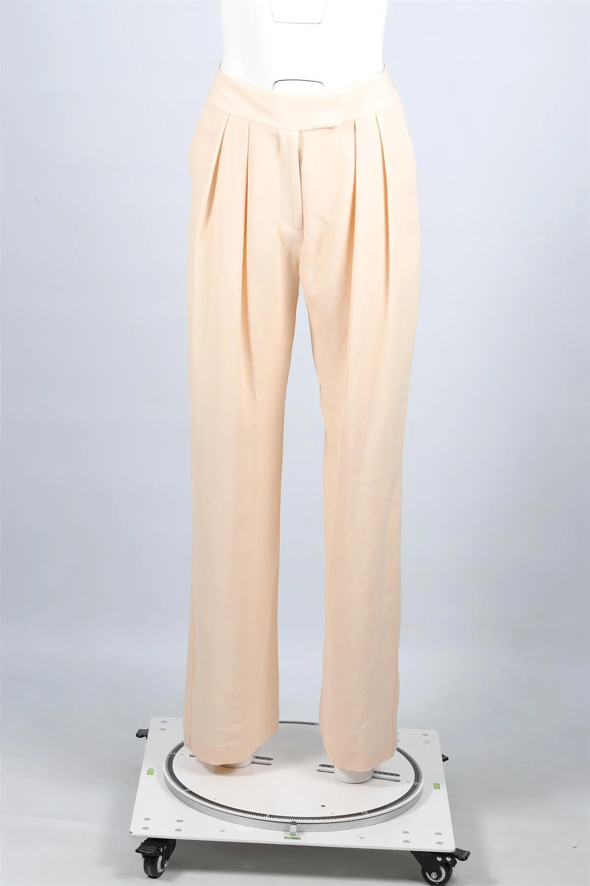THE SEI NUDE CREPE STRAIGHT LEG PANTS US 0 UK 4 - Image 2