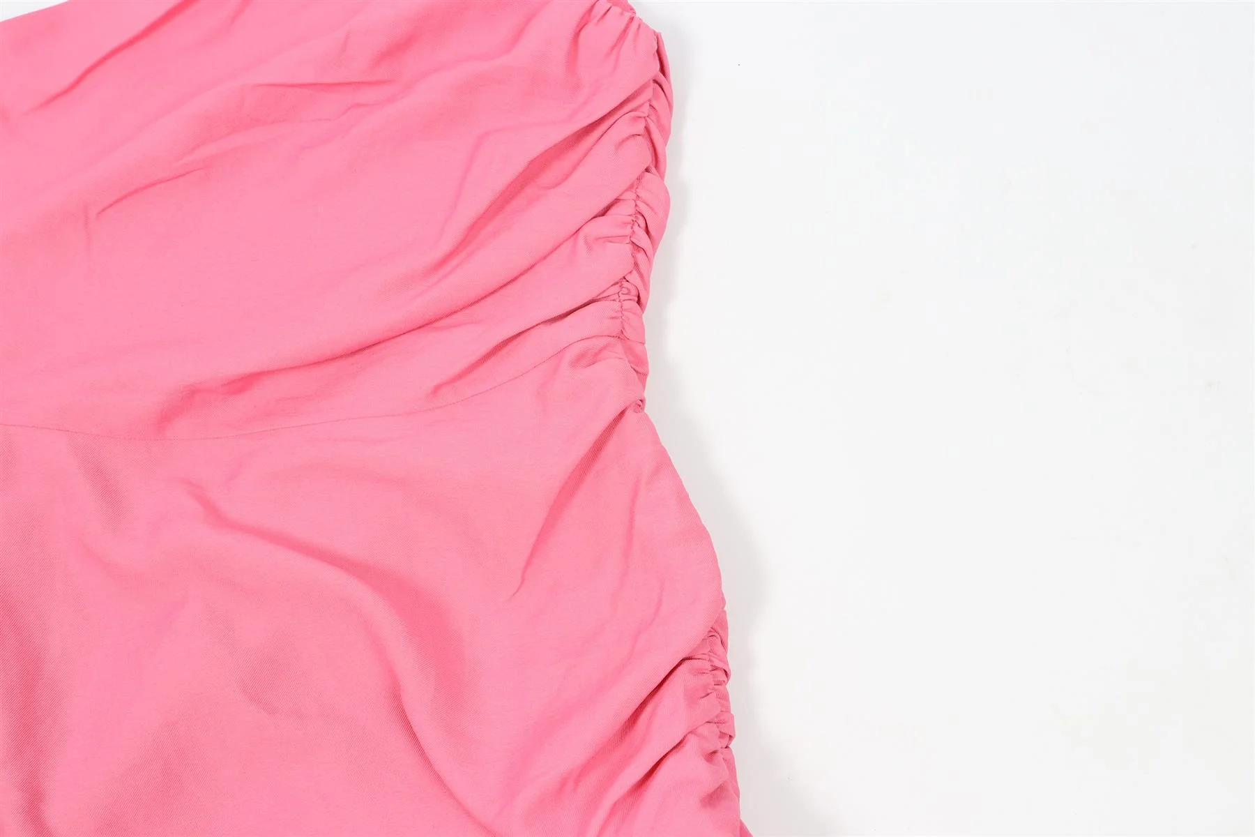 THE SEI PINK TWILL MINI DRESS US 4 UK 8 - Image 5