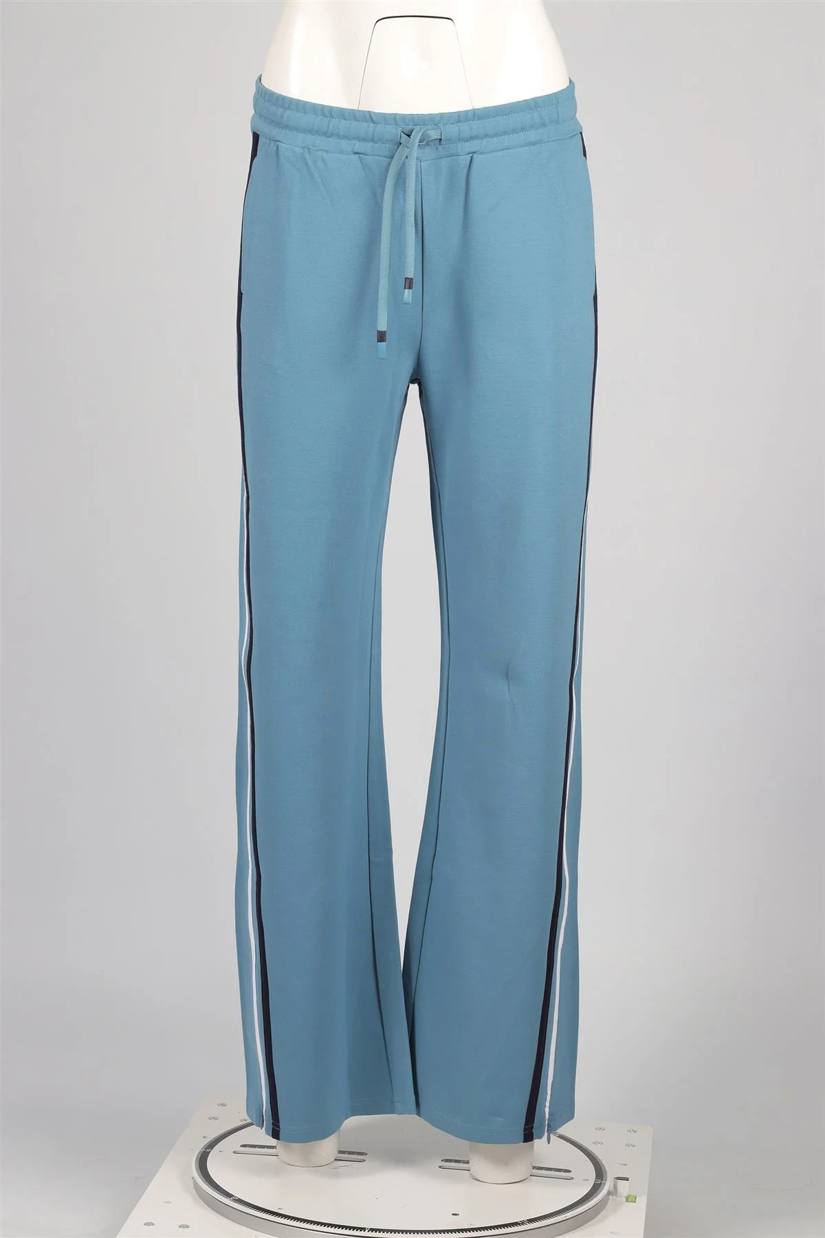 THE UPSIDE BLUE JERSEY STRAIGHT LEG PANTS XSMALL - Image 2