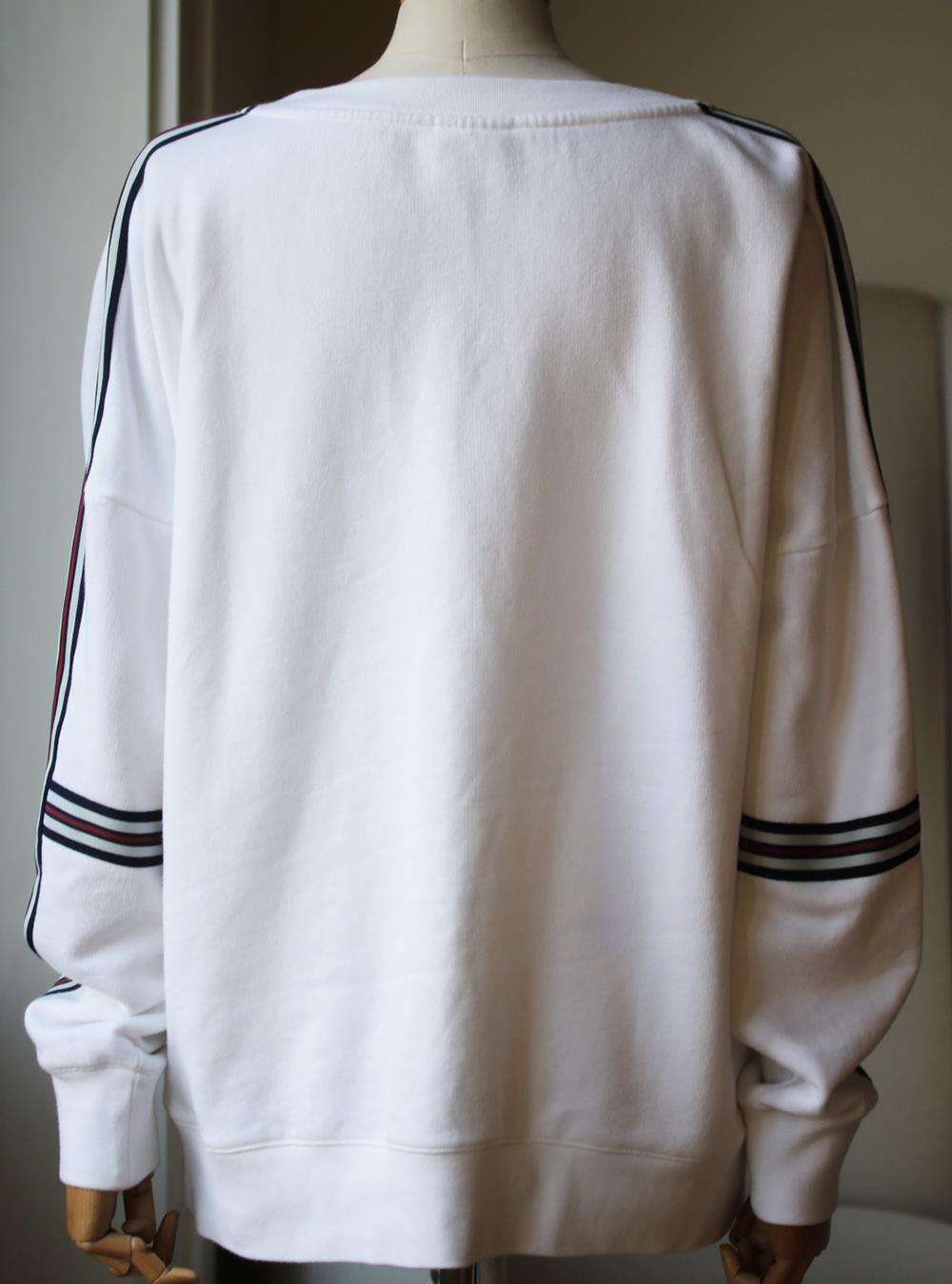 THE UPSIDE CAPTAIN CREW COTTON SWEATER MEDIUM - Image 4