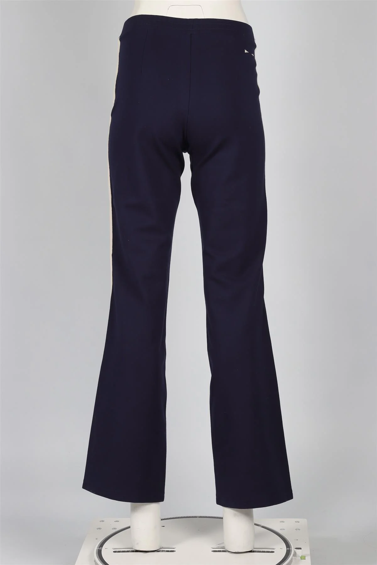 THE UPSIDE NAVY JERSEY STRAIGHT LEG PANTS XSMALL - Image 4