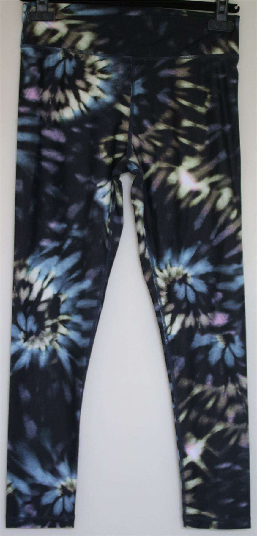 THE UPSIDE TIE DYE STRETCH LEGGINGS UK 14 - Image 2