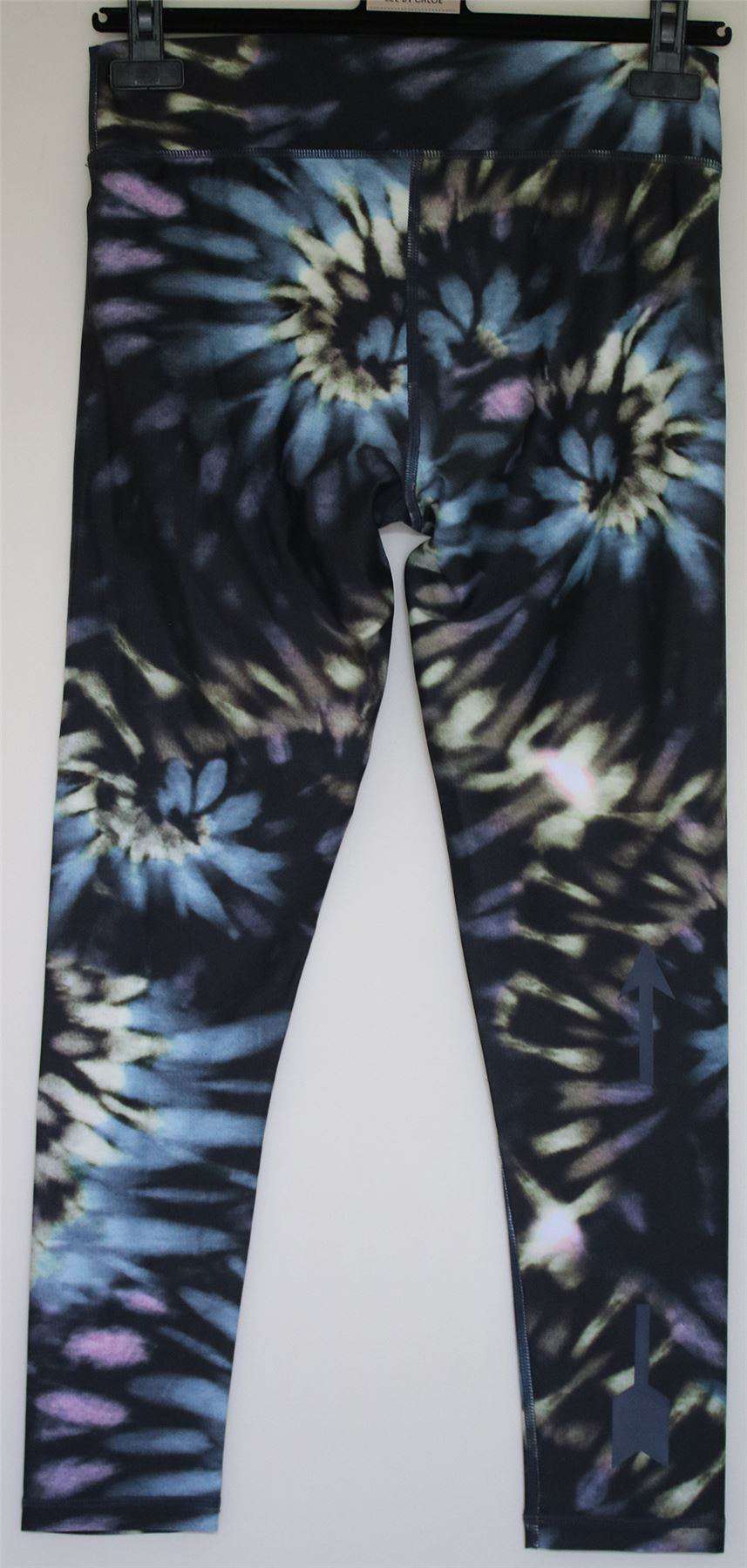 THE UPSIDE TIE DYE STRETCH LEGGINGS UK 14 - Image 3