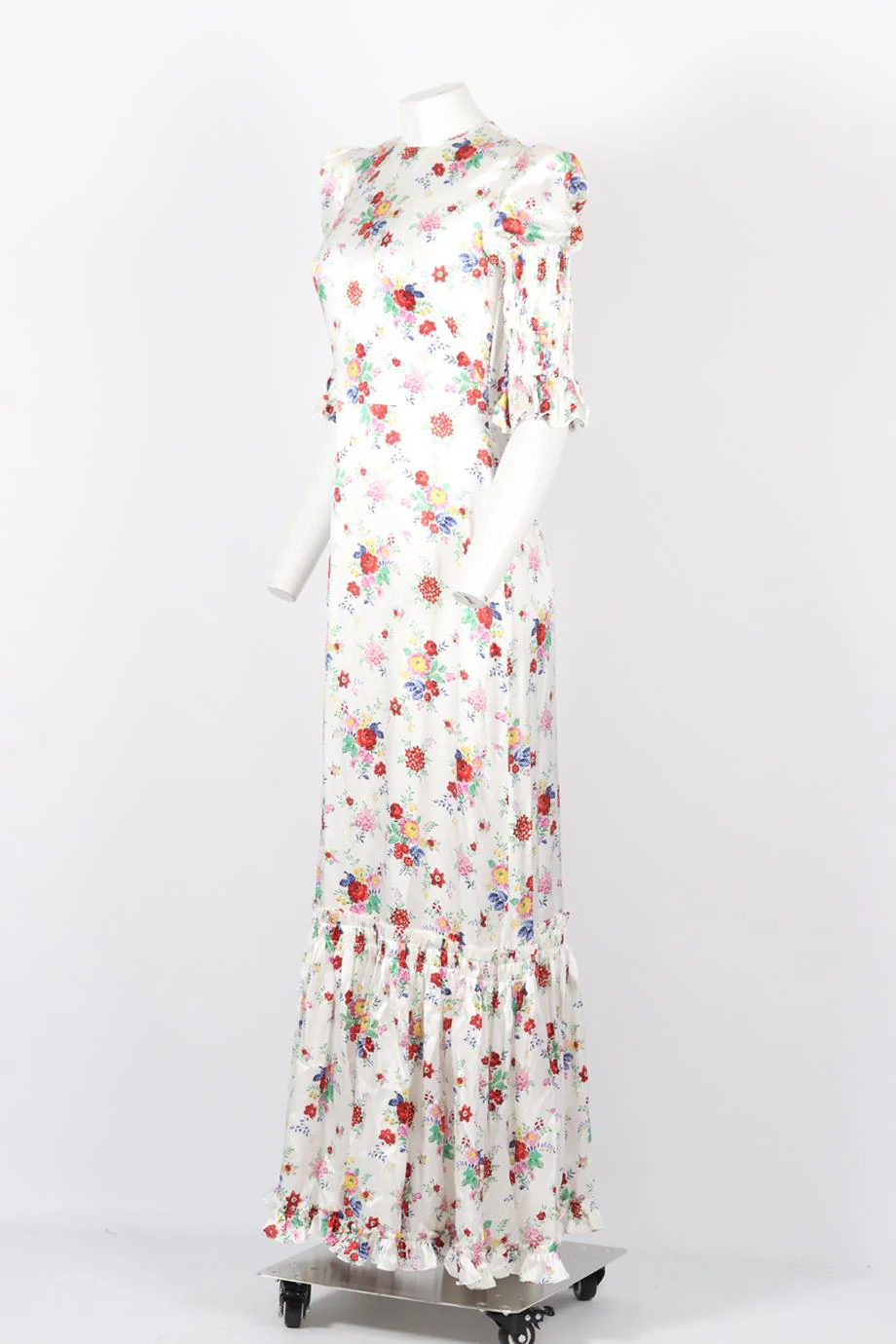 THE VAMPIRE'S WIFE FLORAL PRINT SILK MAXI DRESS UK 12 - Image 3