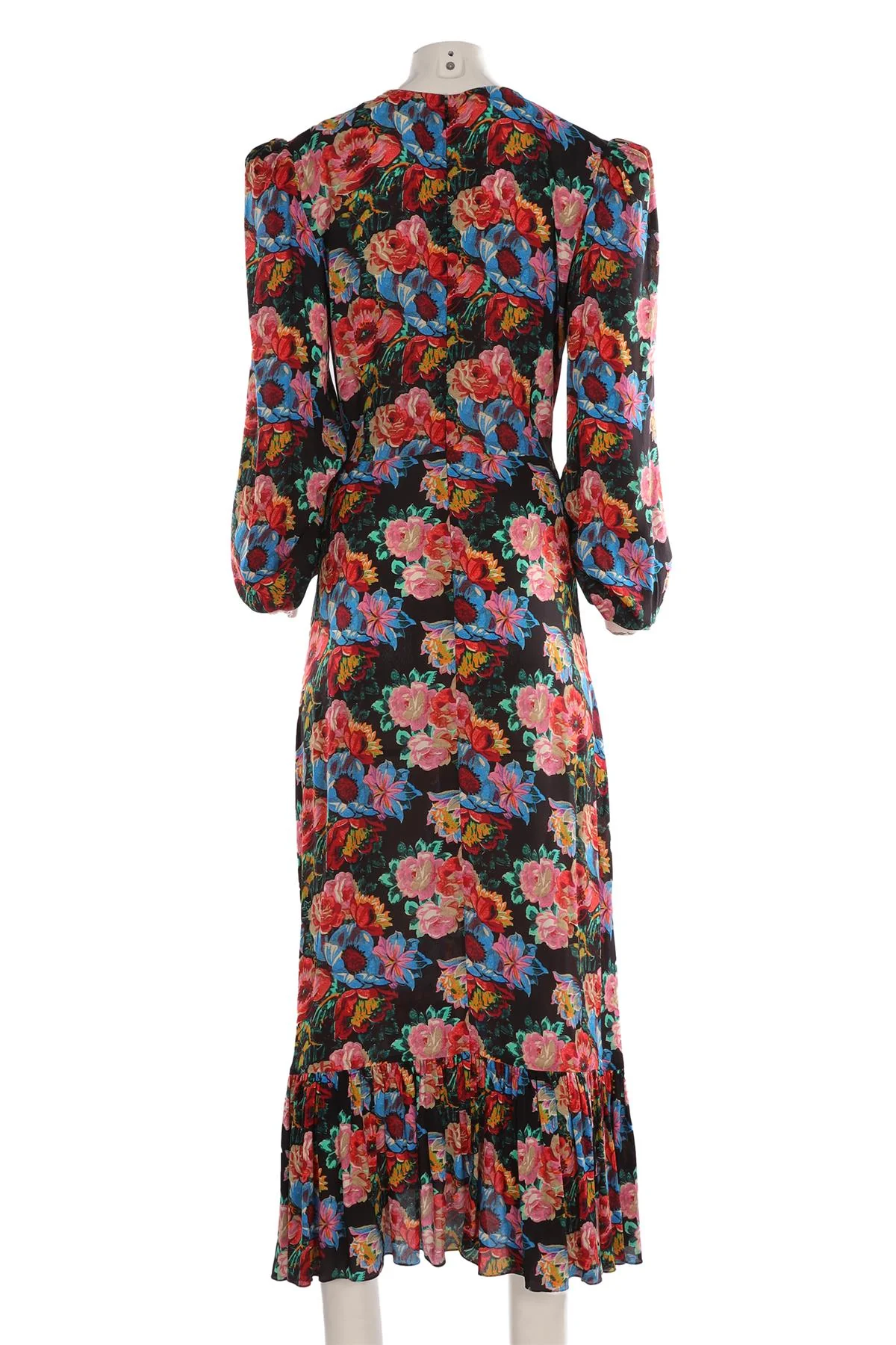 THE VAMPIRE'S WIFE MULTI CREPE MAXI DRESS UK 16 - Image 4