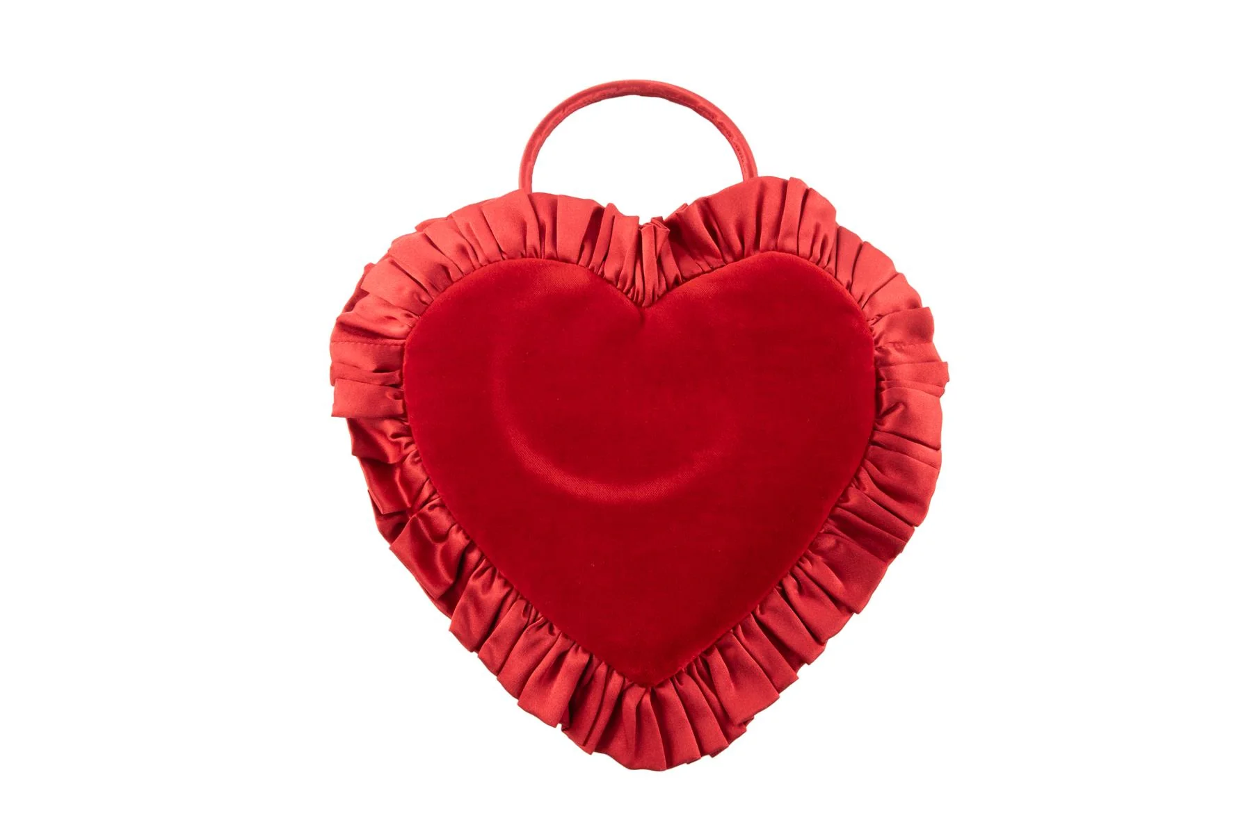 THE VAMPIRE'S WIFE RED HEART VELVET TOTEBAG - Image 2