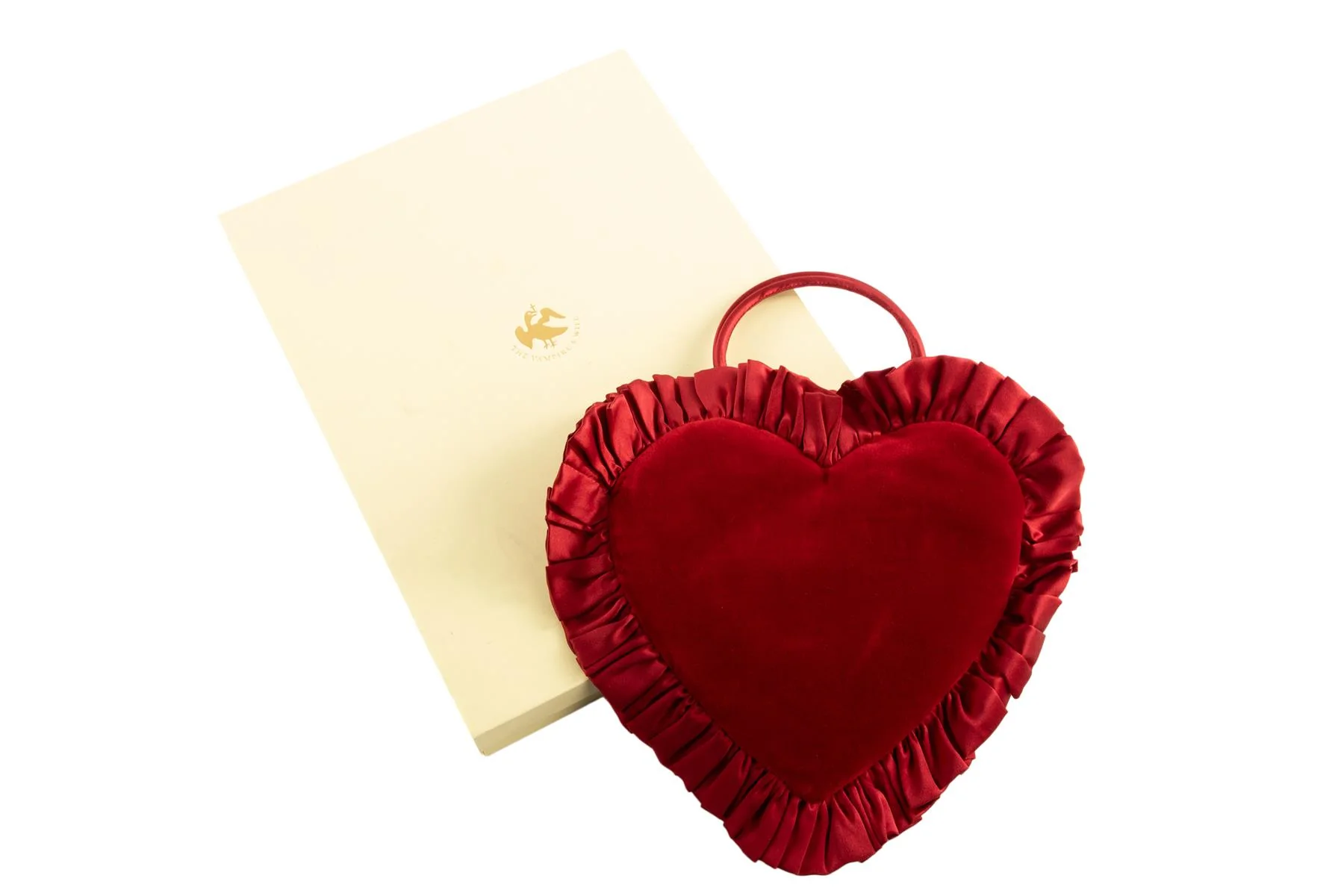 THE VAMPIRE'S WIFE RED HEART VELVET TOTEBAG - Image 4