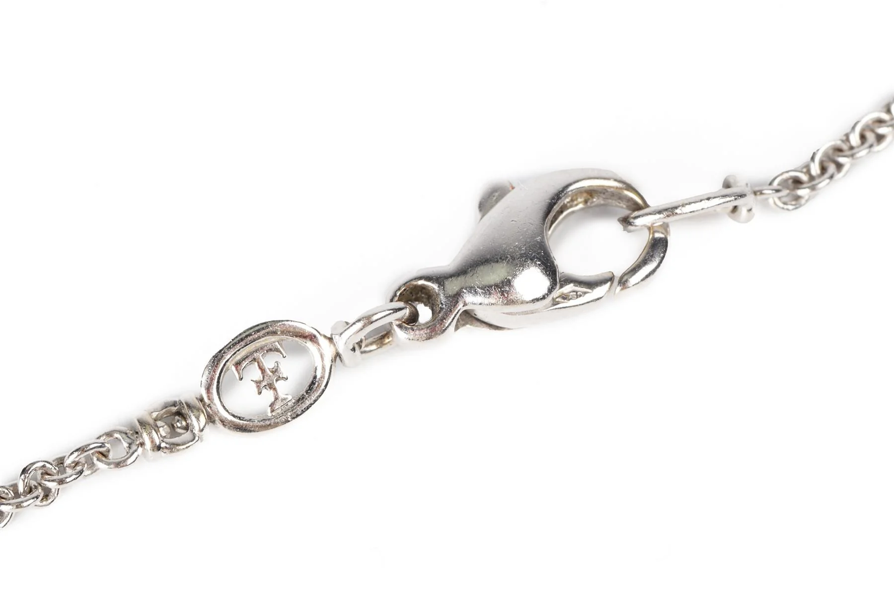 THEO FENNELL 18K WHITE GOLD AND DIAMOND CHAIN NECKLACE - Image 4