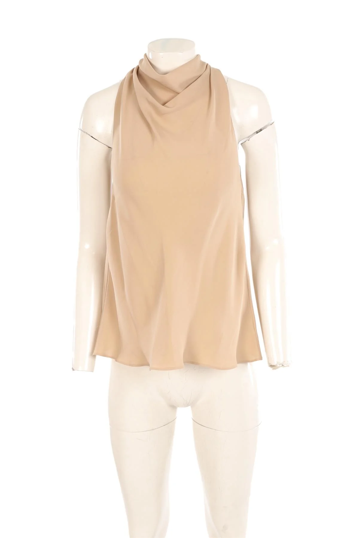 THEORY BEIGE SILK TOP MEDIUM - Image 2