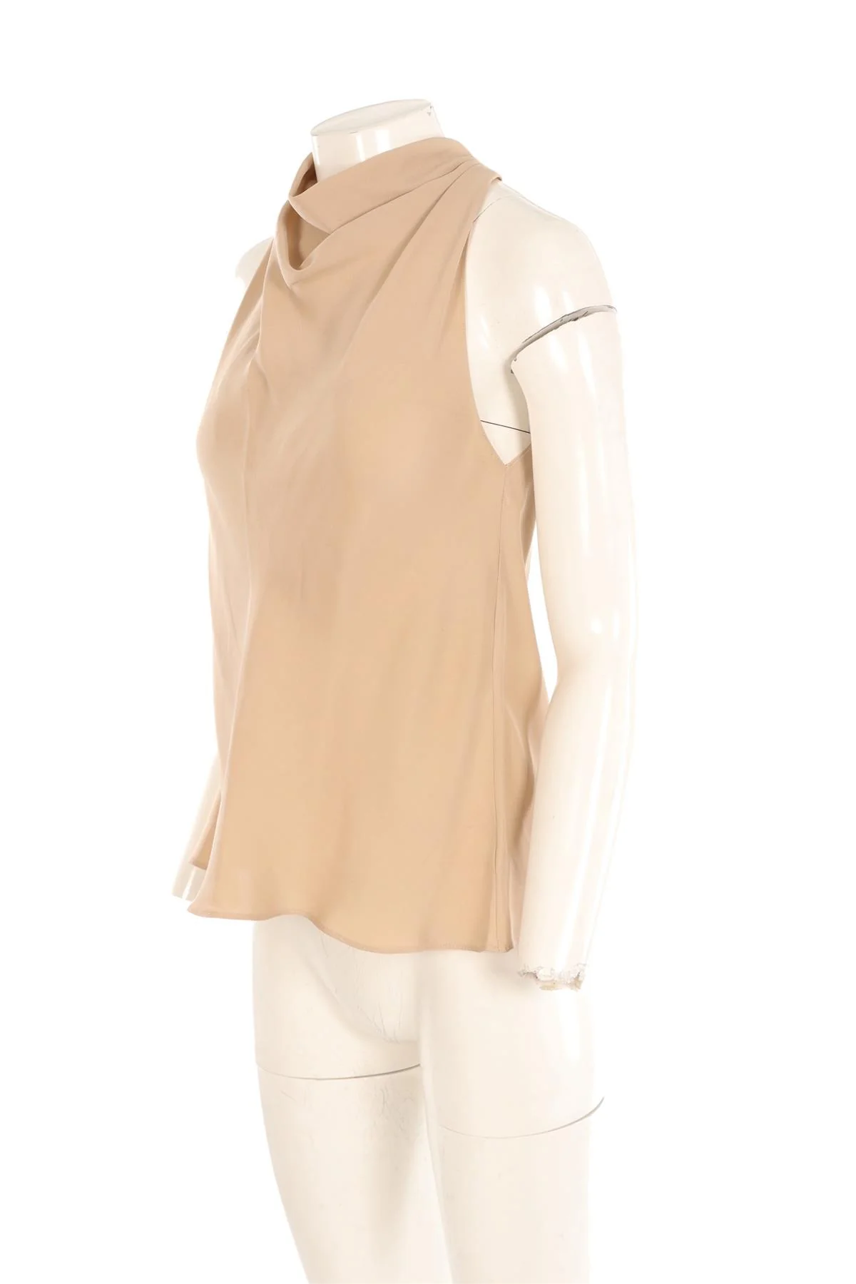 THEORY BEIGE SILK TOP MEDIUM - Image 3