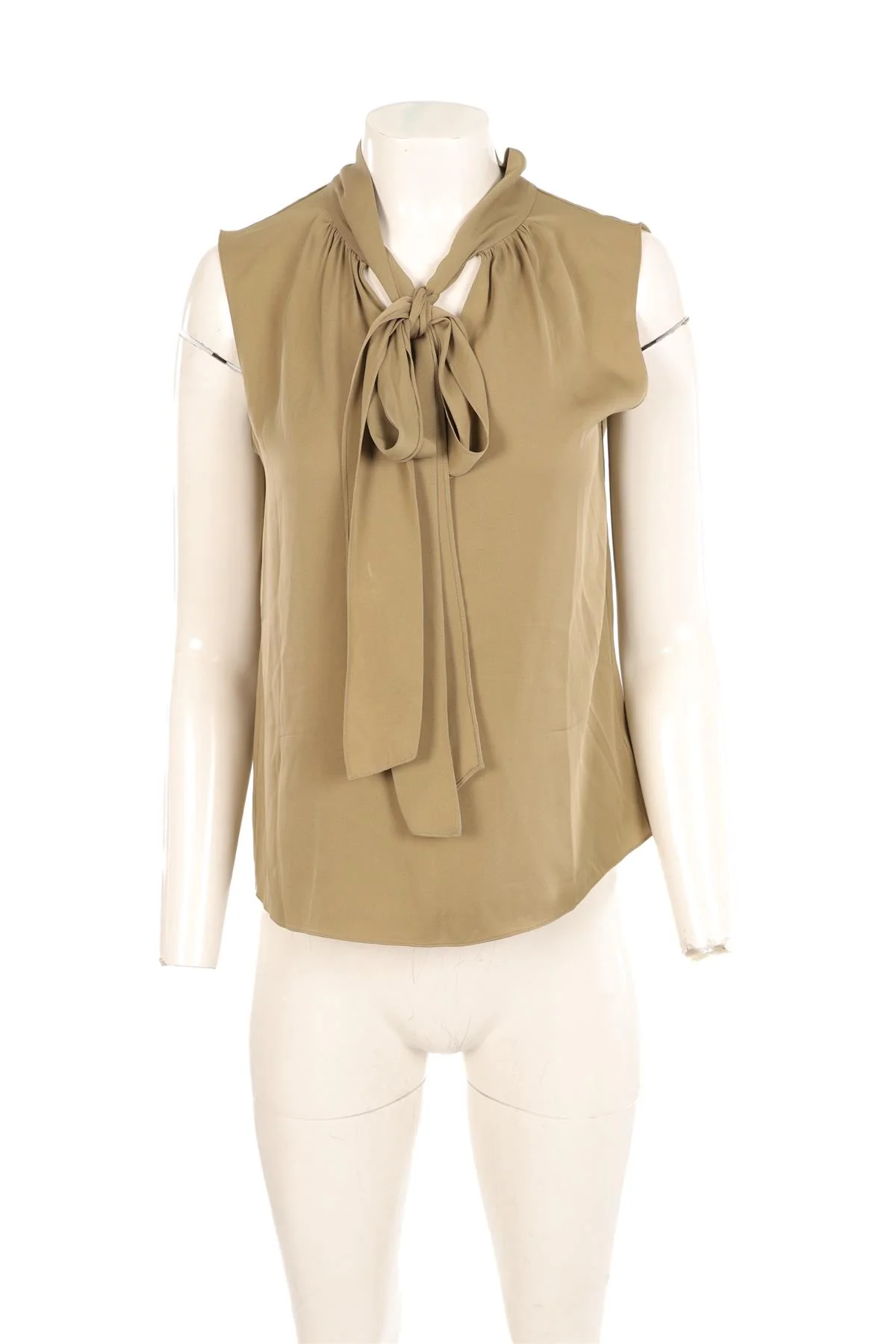 THEORY GREEN SILK TOP SMALL - Image 2