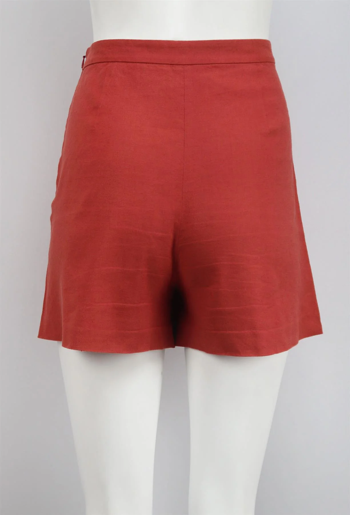 THEORY LINEN BLEND SHORTS US 8 UK 12 - Image 4
