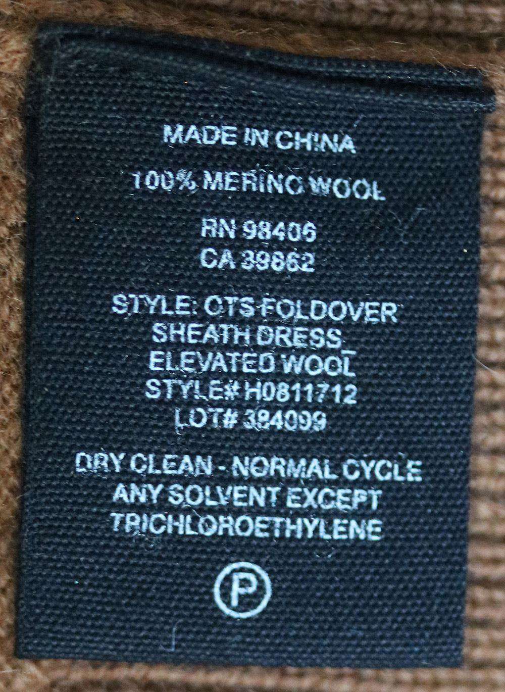 THEORY OFF THE SHOULDER MERINO WOOL MIDI DRESS MEDIUM - Image 7