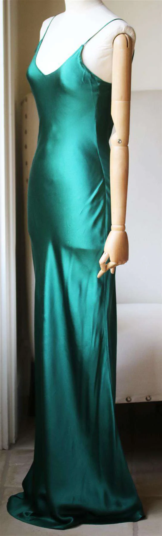 THEPERFEXT SARAH SILK MAXI DRESS XSMALL - Image 2