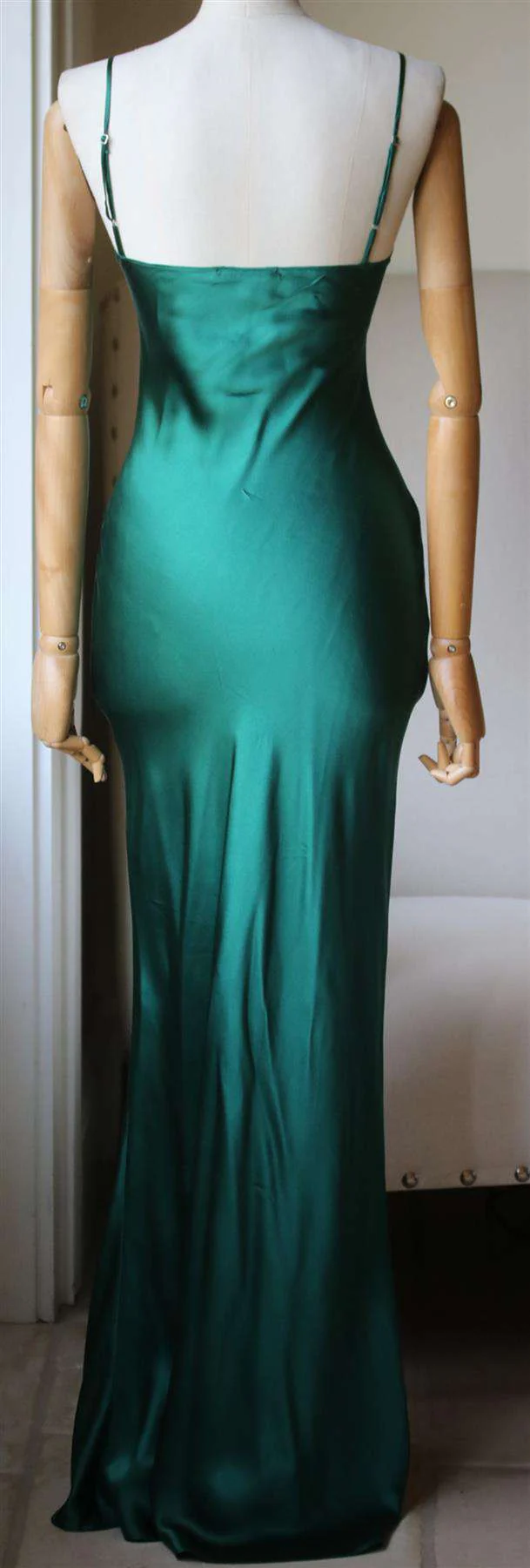 THEPERFEXT SARAH SILK MAXI DRESS XSMALL - Image 3