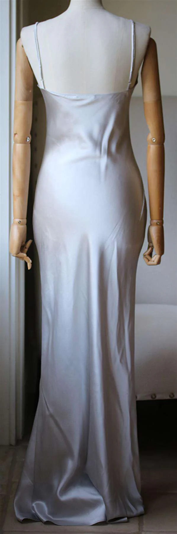 THEPERFEXT SARAH SILK MAXI DRESS XSMALL - Image 3