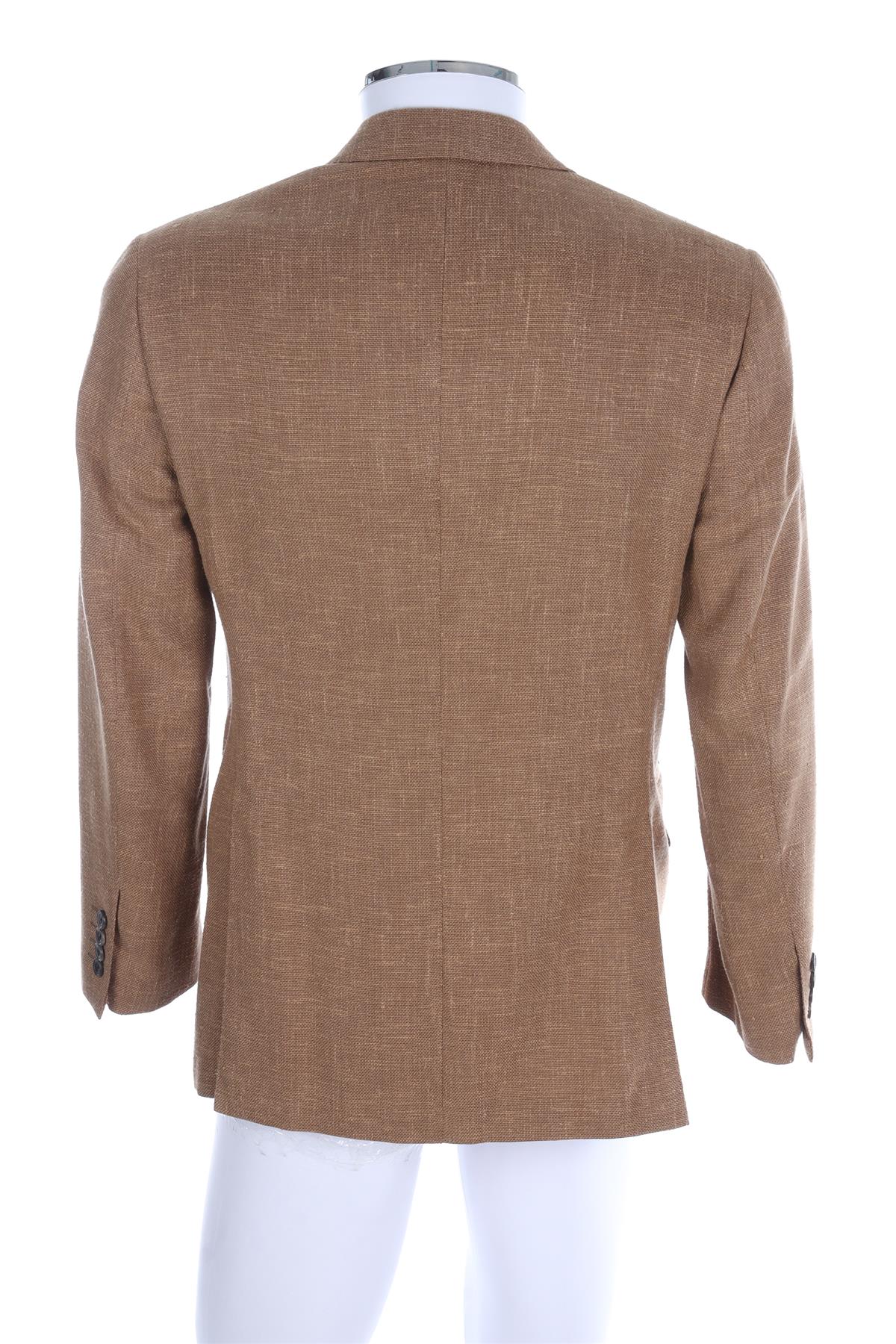 THOM SWEENEY BROWN MENS SILK BLAZER UK/US 36 FR 36 IT 46 - Image 4