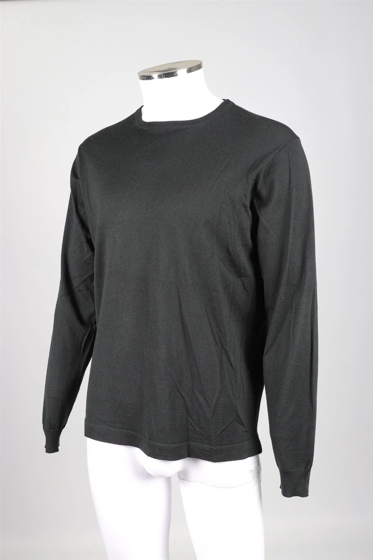 THOM SWEENEY GREEN MEN'S WOOL SWEATER XXLARGE - Image 3