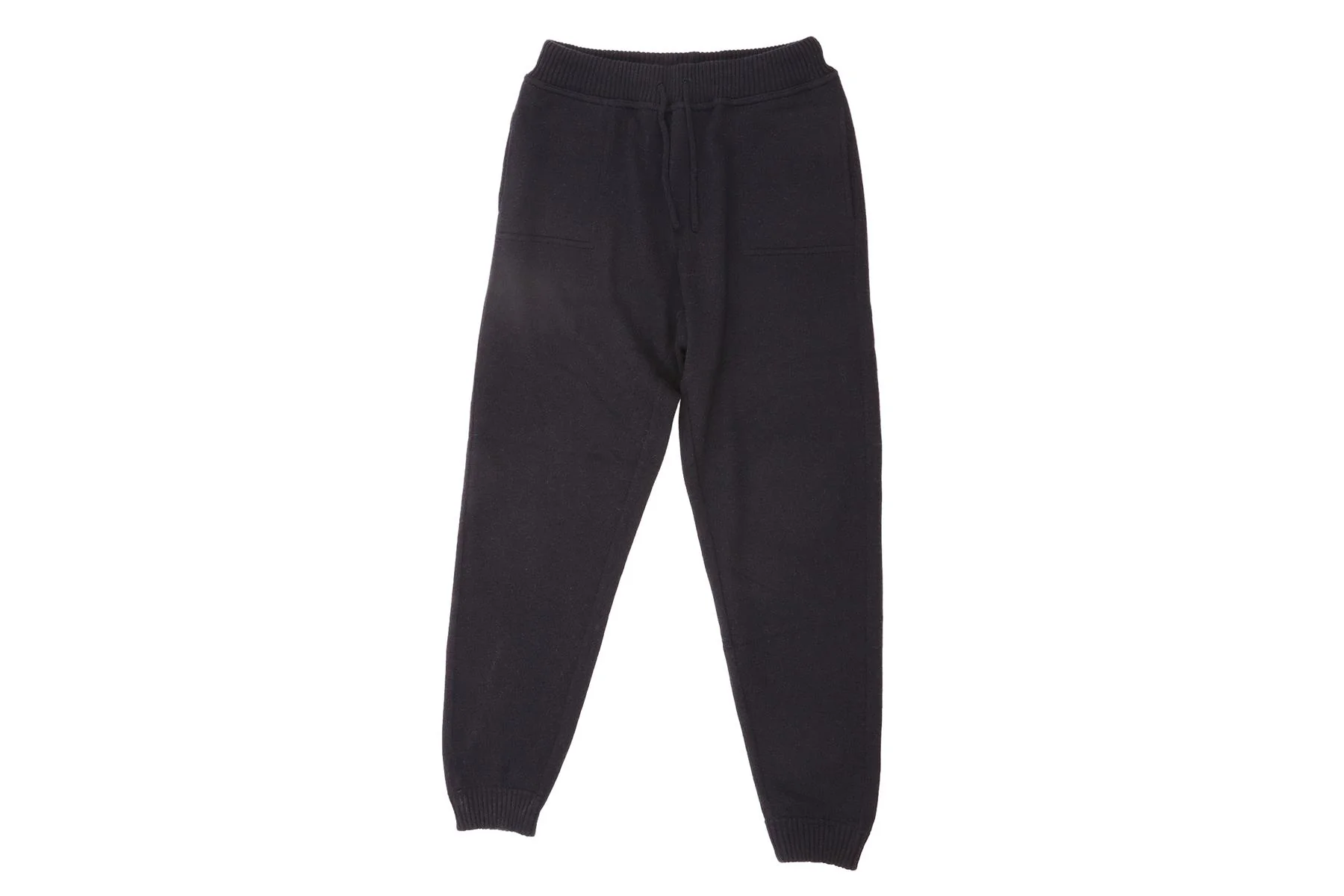 THOM SWEENEY NAVY MEN'S CASHMERE TRACK PANTS XLARGE - Image 3