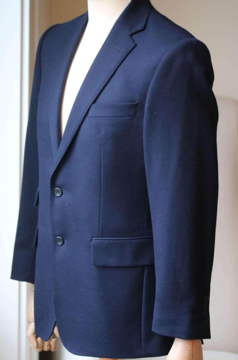 THOM SWEENEY SLIM FIT WOOL SUIT JACKET IT 50 UK 40 - Image 3