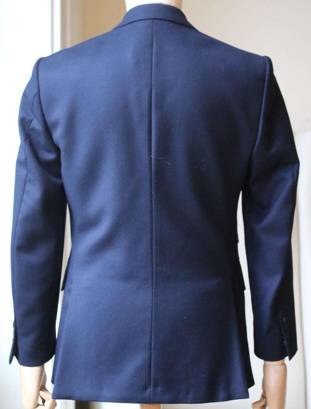 THOM SWEENEY SLIM FIT WOOL SUIT JACKET IT 50 UK 40 - Image 4