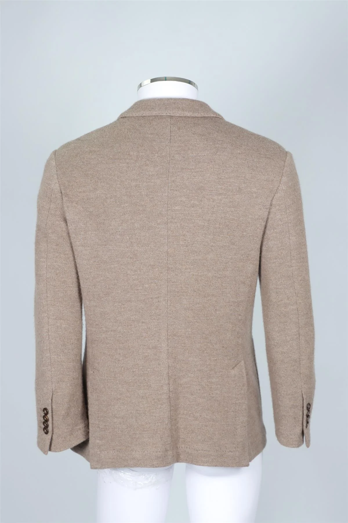 THOM SWEENEY TAUPE MEN'S CASHMERE BLAZER LARGE - Image 4