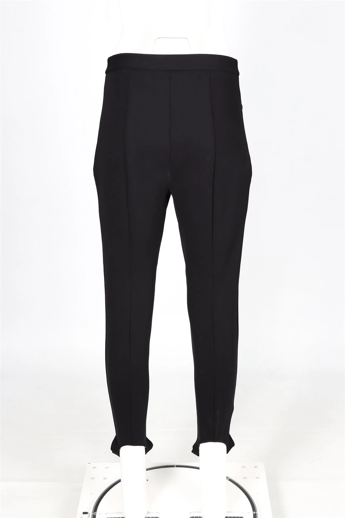 TIBI BLACK JERSEY STIRRUP PANTS US 8 UK 12 - Image 4