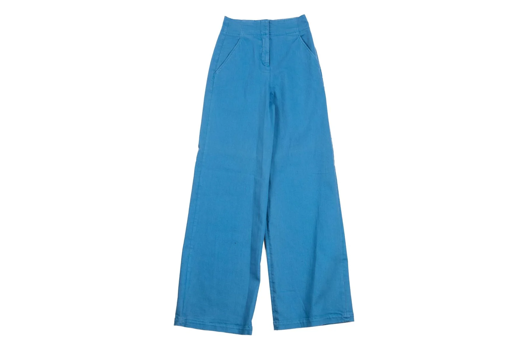 TIBI BUE COTTON WIDE LEG JEANS - Image 2