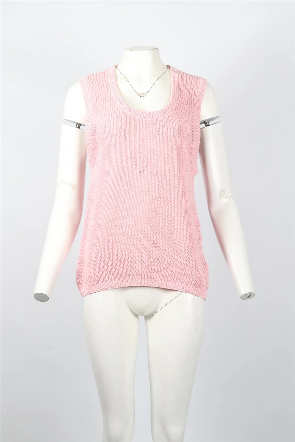TIBI COTTON VEST MEDIUM - Image 2