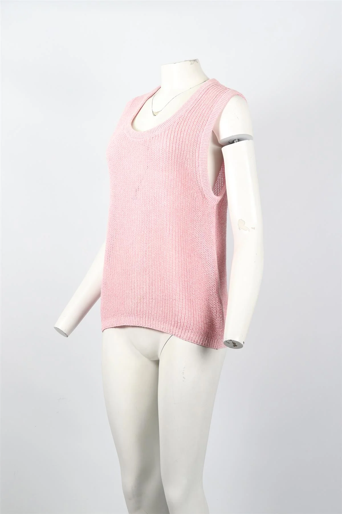 TIBI COTTON VEST MEDIUM - Image 3