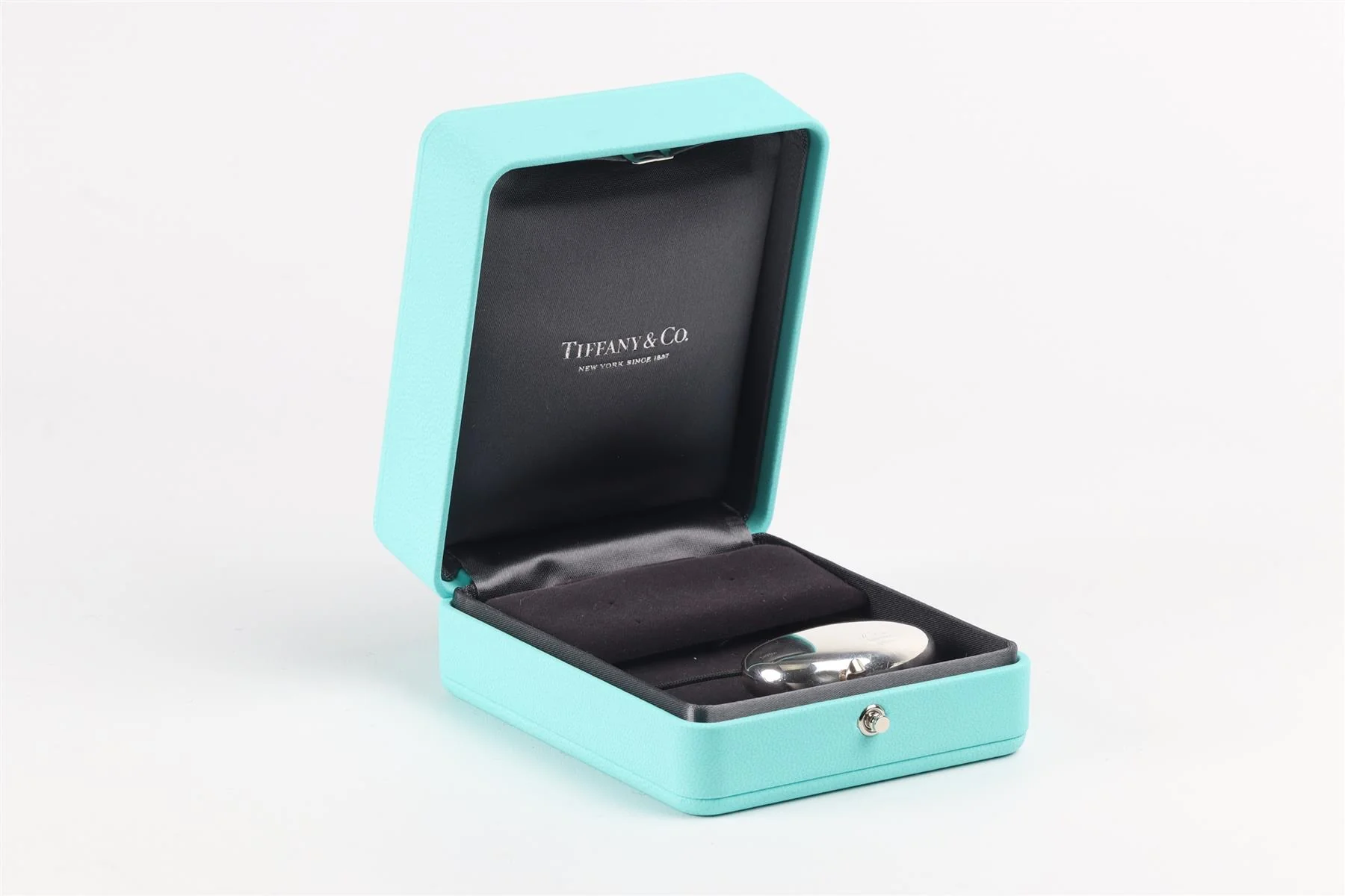 TIFFANY & CO + ELSA PERETTI BEAN STERLING SILVER AND ROPE NECKLACE - Image 8