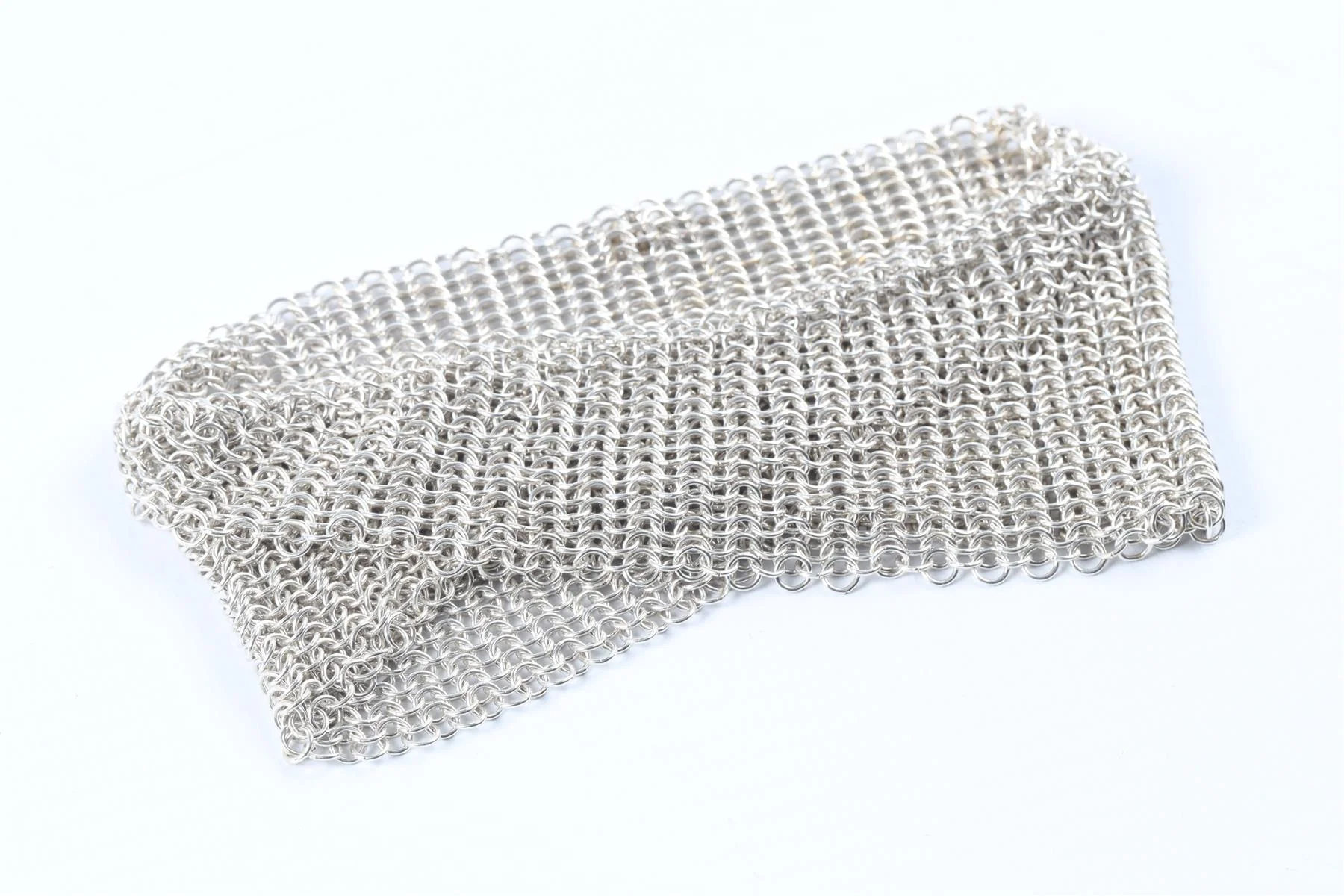 TIFFANY & CO. + ELSA PERETTI STERLING SILVER CHAINMAIL BRACELET - Image 3