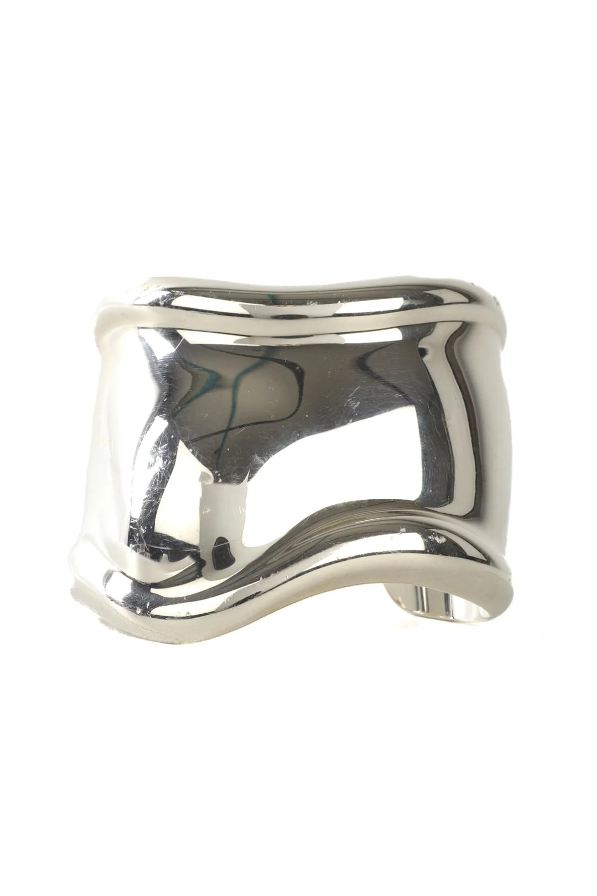 TIFFANY & CO + ELSA PERRETTI SILVER MEDIUM STERLING SILVER BONE CUFF MEDIUM - Image 3