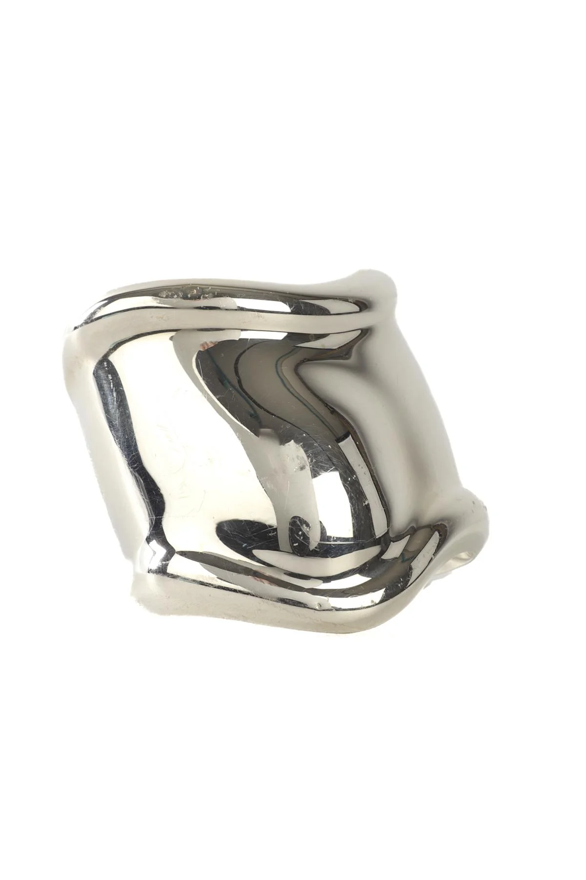 TIFFANY & CO + ELSA PERRETTI SILVER MEDIUM STERLING SILVER BONE CUFF MEDIUM - Image 5
