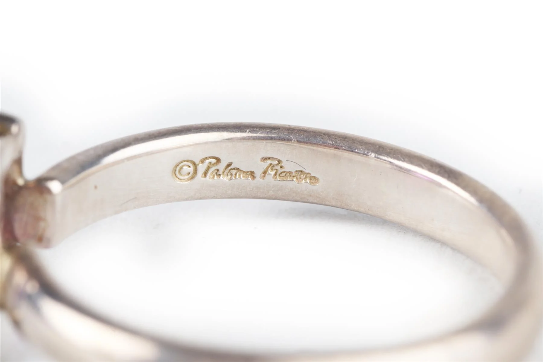 TIFFANY & CO + PALOMA PICASSO PURPLE SUGAR STACKS STERLING SILVER RING UK P - Image 7