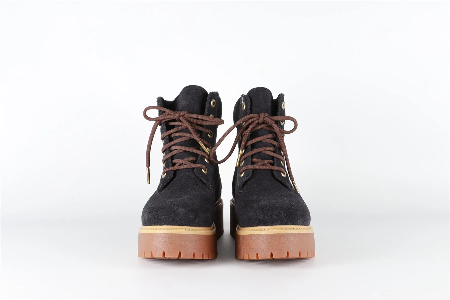 TIMBERLAND BLUE SUEDE ANKLE BOOTS EU 38.5 UK 5.5 US 8.5 - Image 3