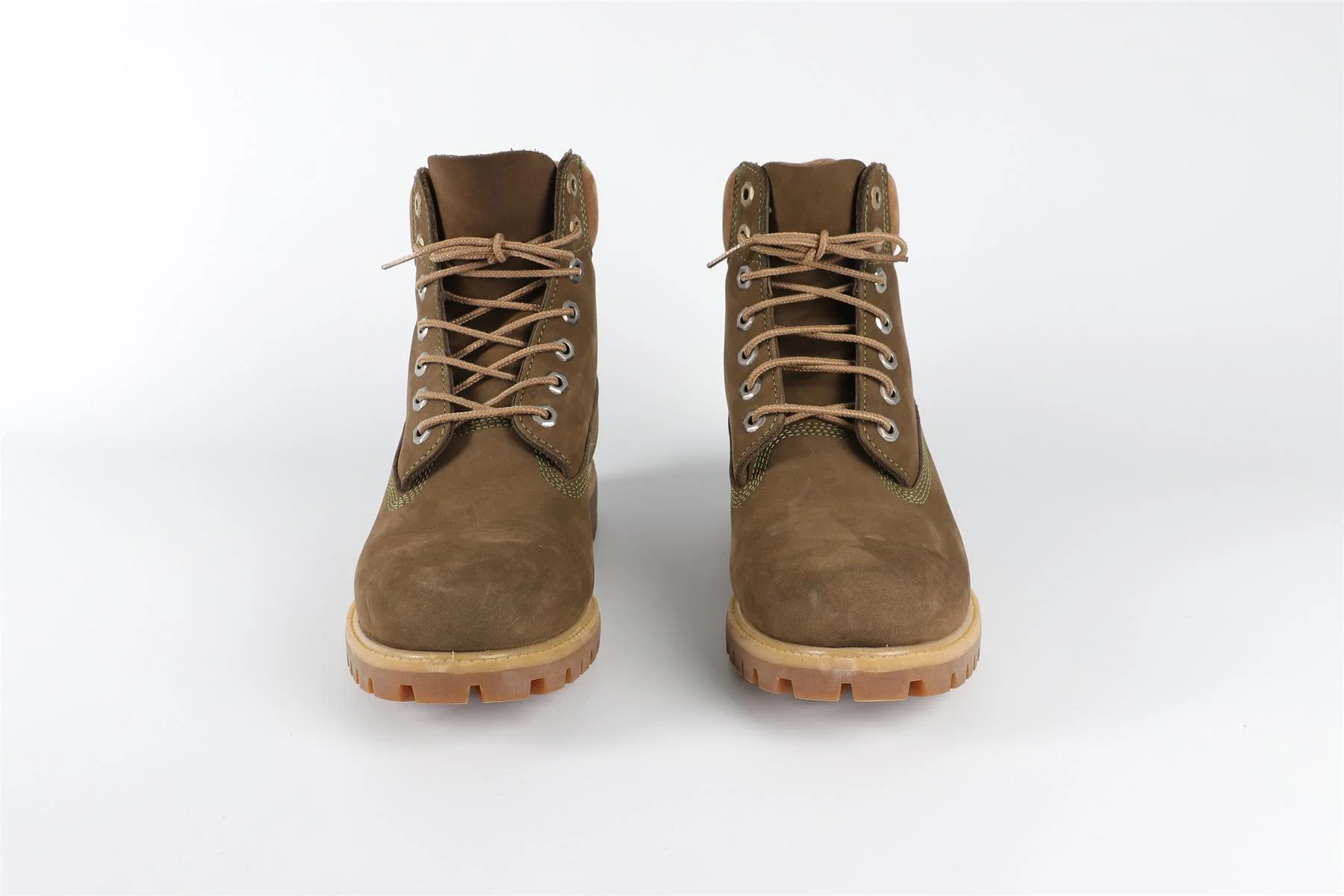 TIMBERLAND GREEN MEN'S SUEDE BOOTS EU 42.5 UK 8.5 US 9.5 - Image 3