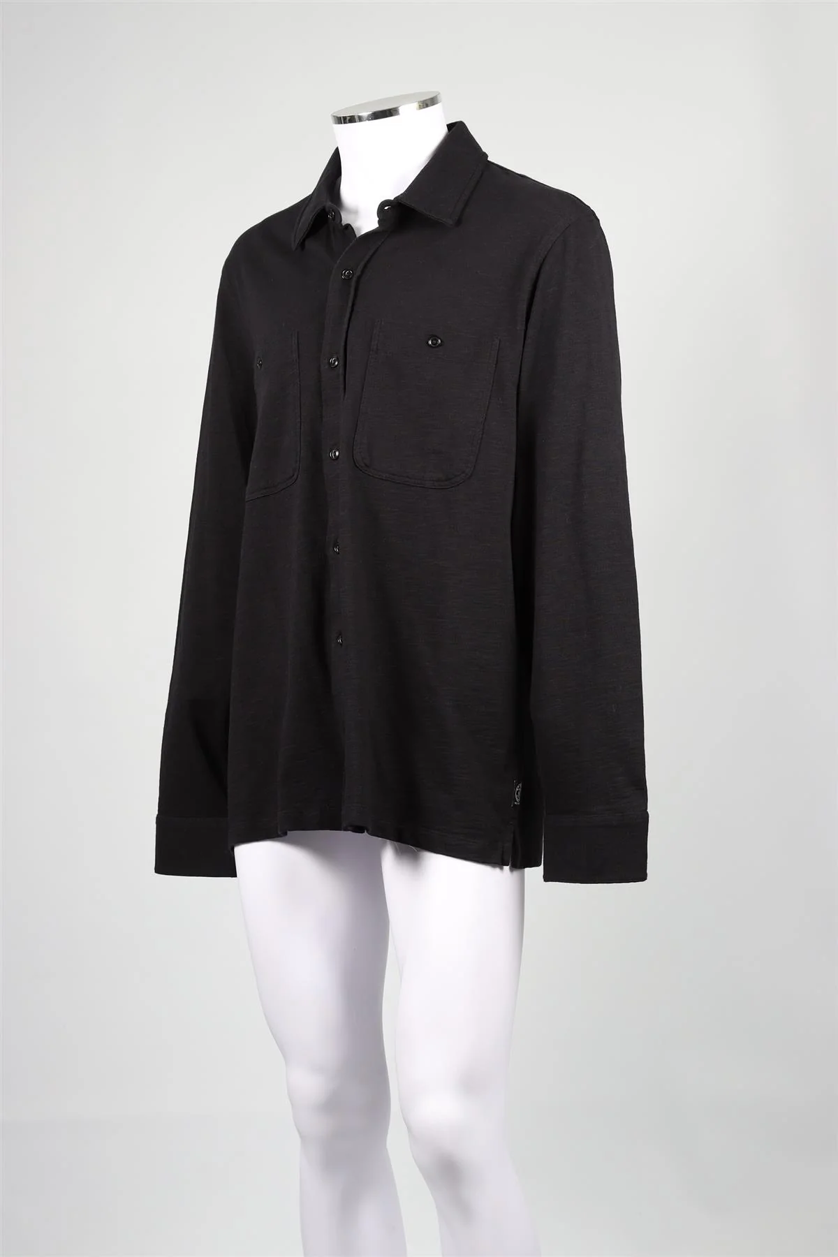 TODD SNYDER BLACK MEN'S COTTON SHIRT XLARGE - Image 3