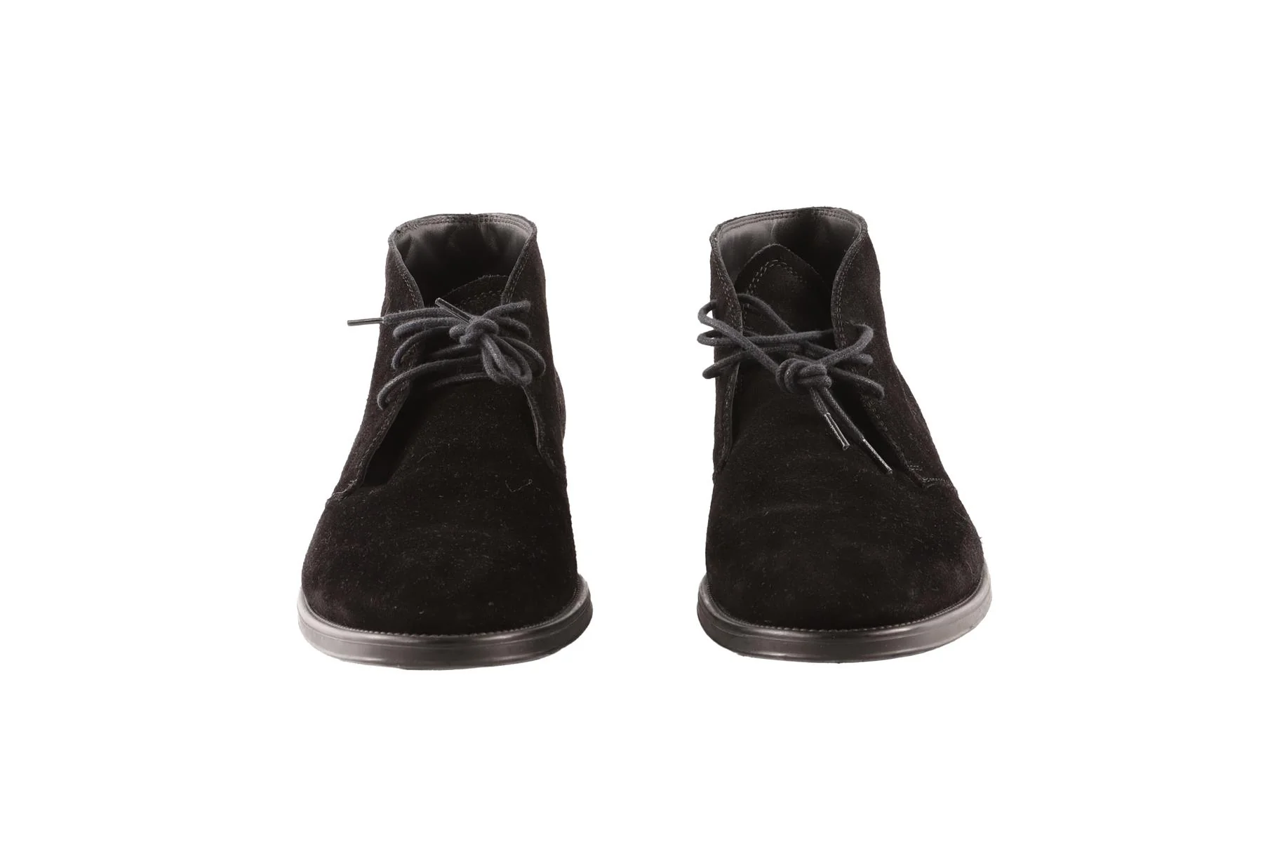 TOD'S BLACK MEN'S SUEDE ANKLE BOOTS EU 42 UK 9 US 12 - Image 3