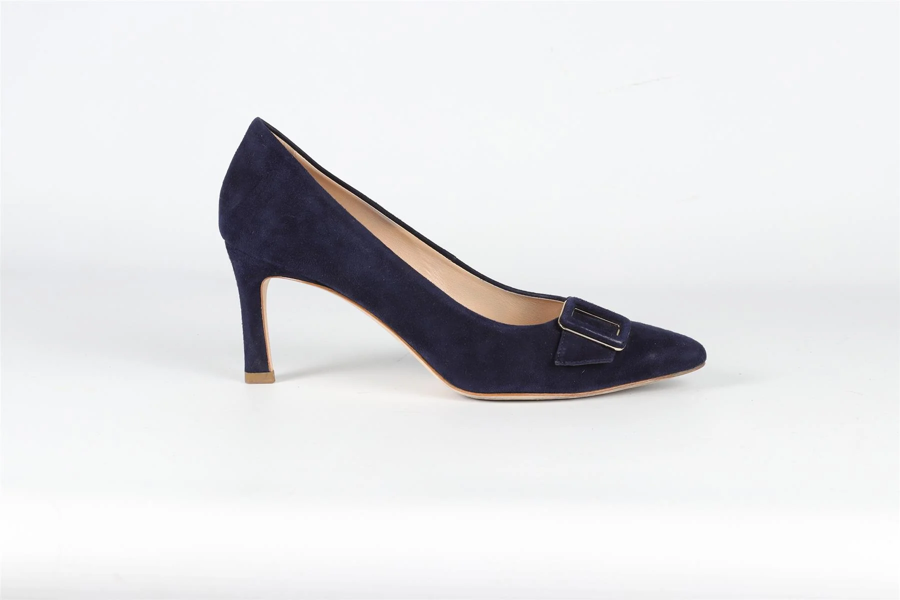 TOD'S BLUE SUEDE PUMPS EU 38 UK 5 US 8 - Image 2