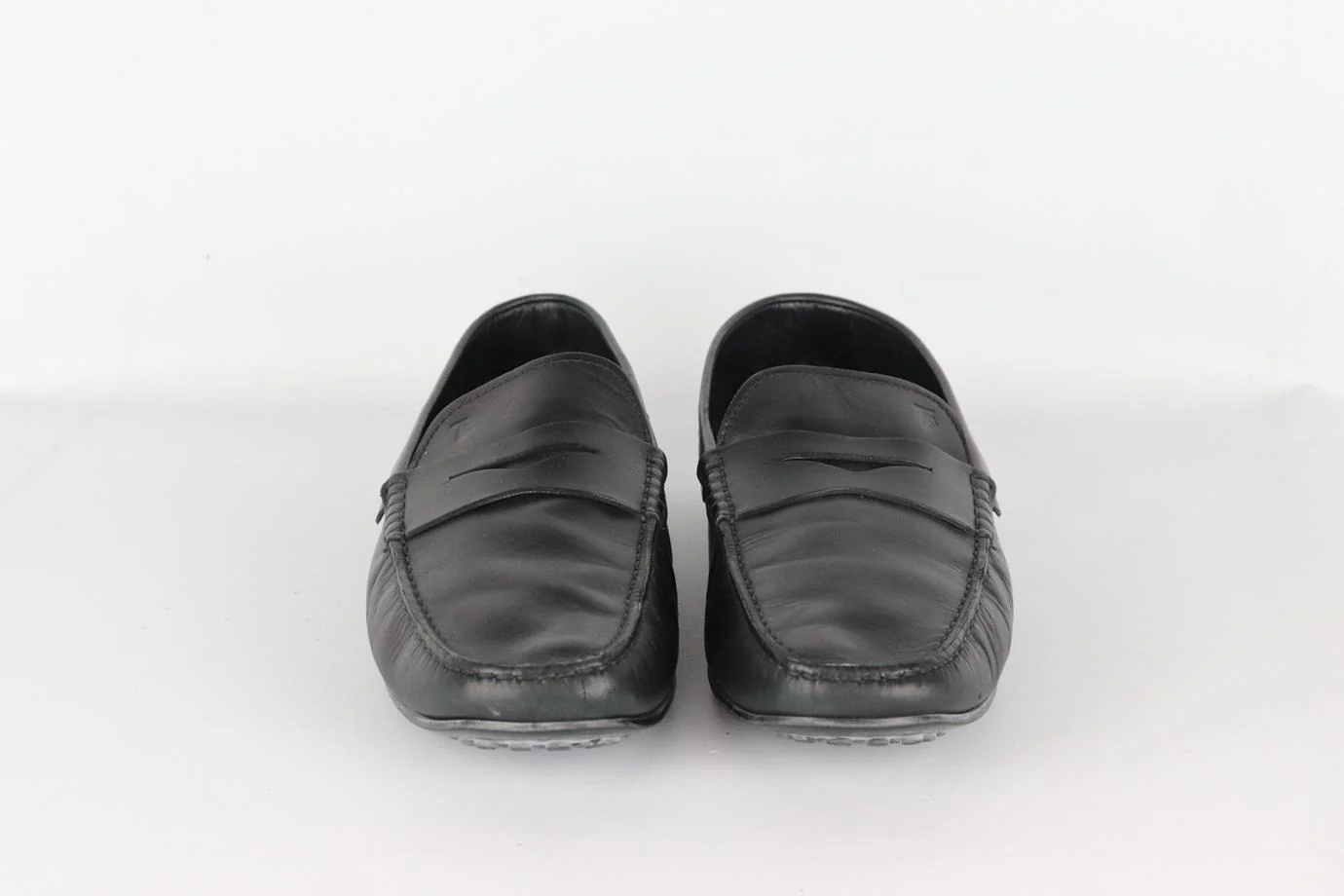 TOD'S MEN'S LEATHER DRIVING SHOES EU 44 UK 10 US 11 - Image 3