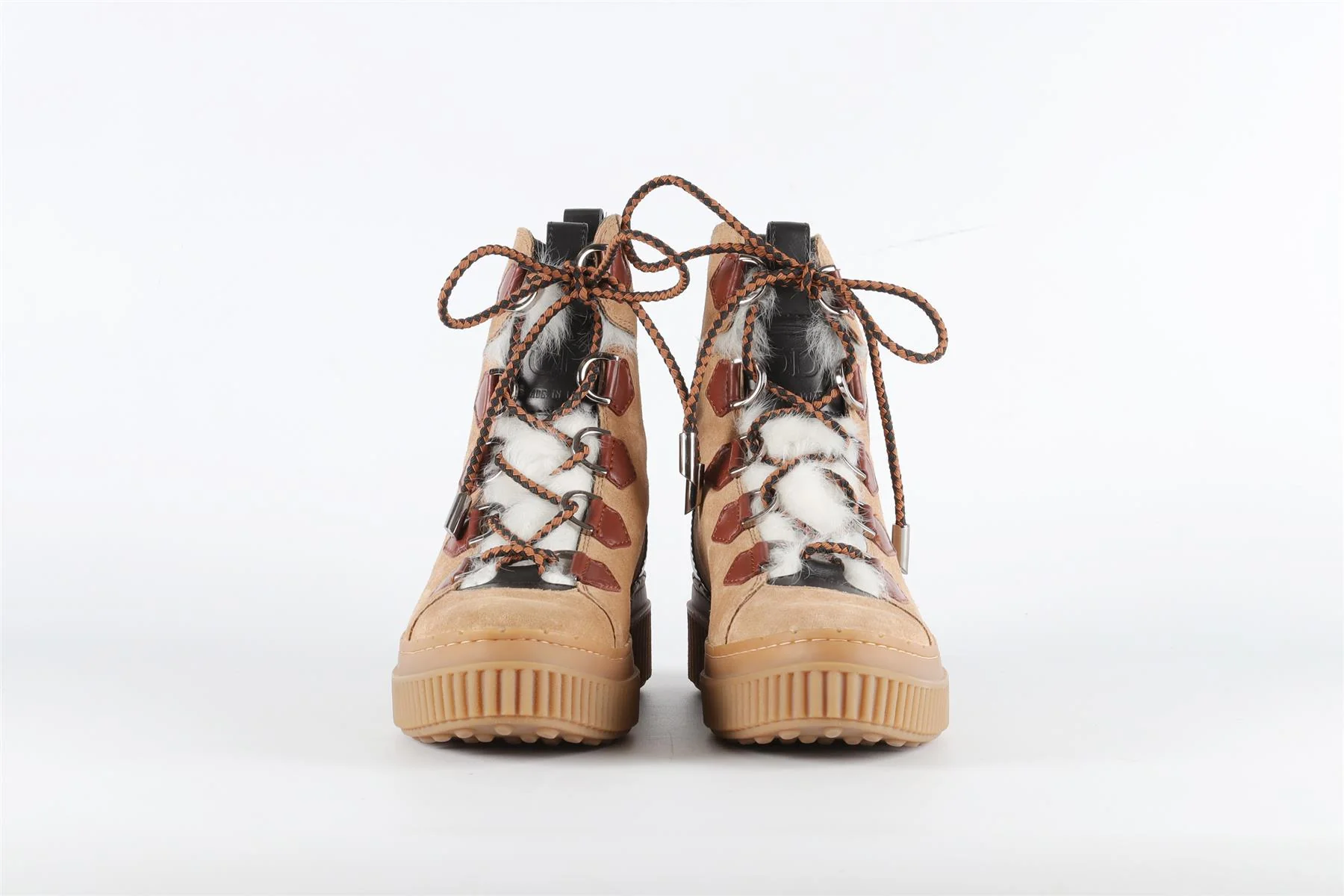TOD'S TAN SUEDE ANKLE BOOTS EU 36 UK 3 US 6 - Image 3