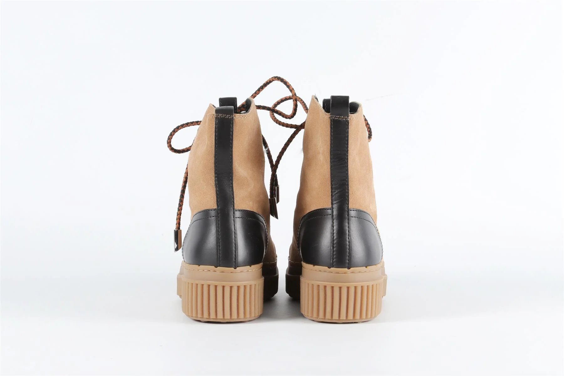 TOD'S TAN SUEDE ANKLE BOOTS EU 36 UK 3 US 6 - Image 5