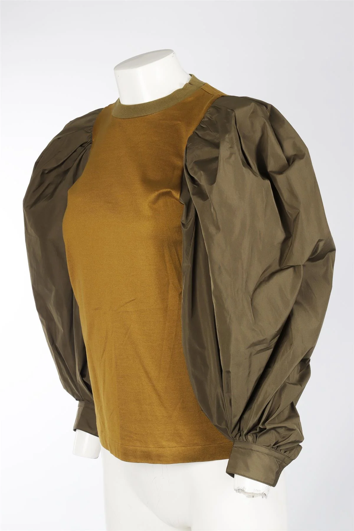 TOGA PULLA GREEN COTTON TOP FR 36 UK 8 - Image 3